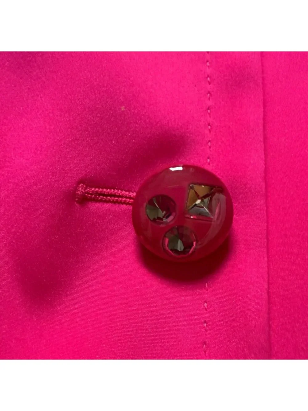 Escada Fuchsia Blazer Pencil Skirt Suit Set Women's 36 Pink - Picture 4 of 16